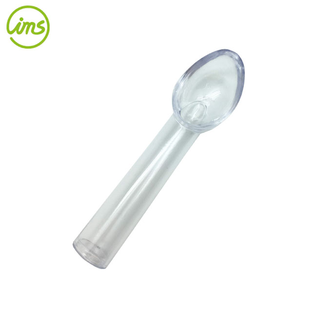 Made in Taiwan Transparent Plastic Ice Cream Scoop Spoon